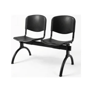 Banqueta ISO Luna 2 PP Negro Negro