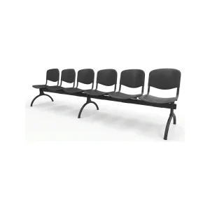 Banqueta ISO Luna 6 PP Negro Negro