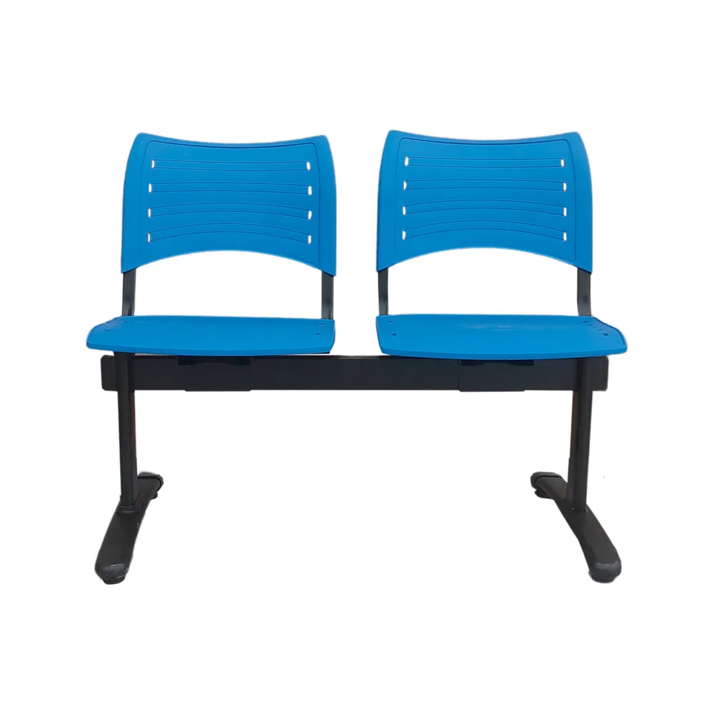 Banqueta ISO Smart split 2 PP Negro Azul - Imagen 3
