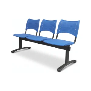 Banqueta ISO Smart Split 3 PP Negro Azul