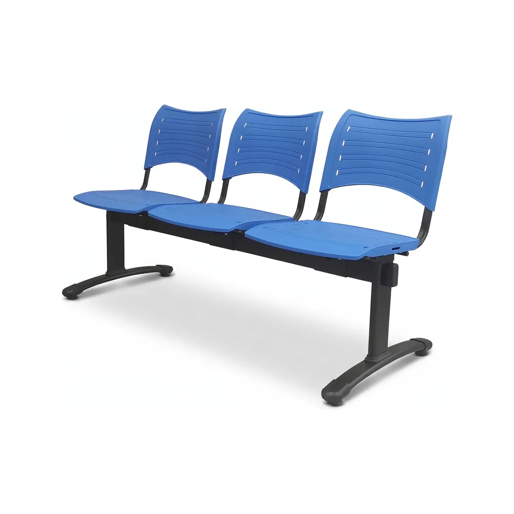 Banqueta ISO Smart Split 3 PP Negro Azul