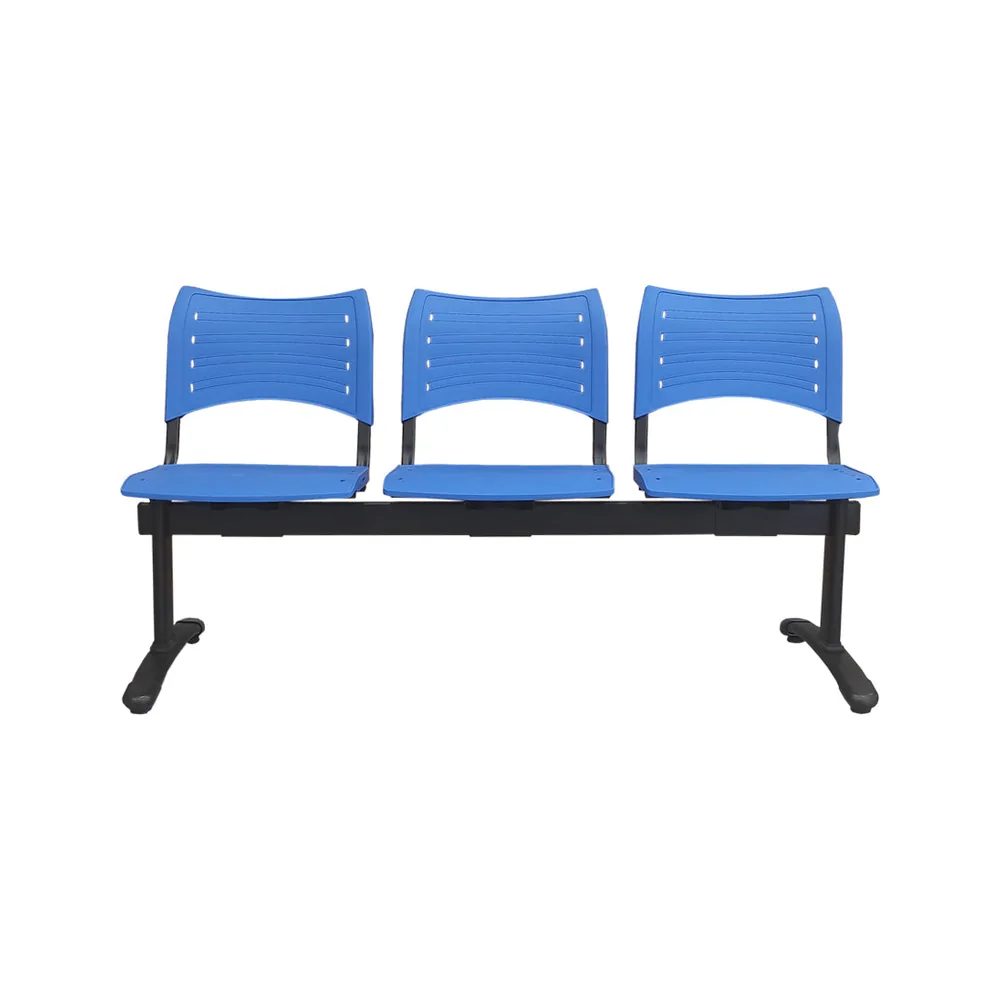 Banqueta ISO Smart Split 3 PP Negro Azul - Imagen 3