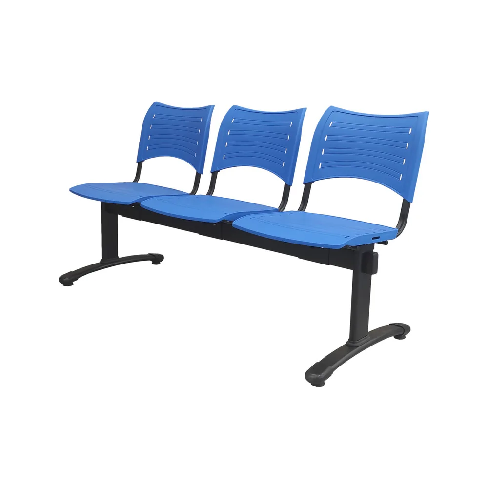 Banqueta ISO Smart Split 3 PP Negro Azul - Imagen 5