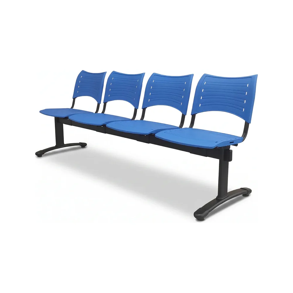 Banqueta ISO Smart Split 4 PP Negro Azul