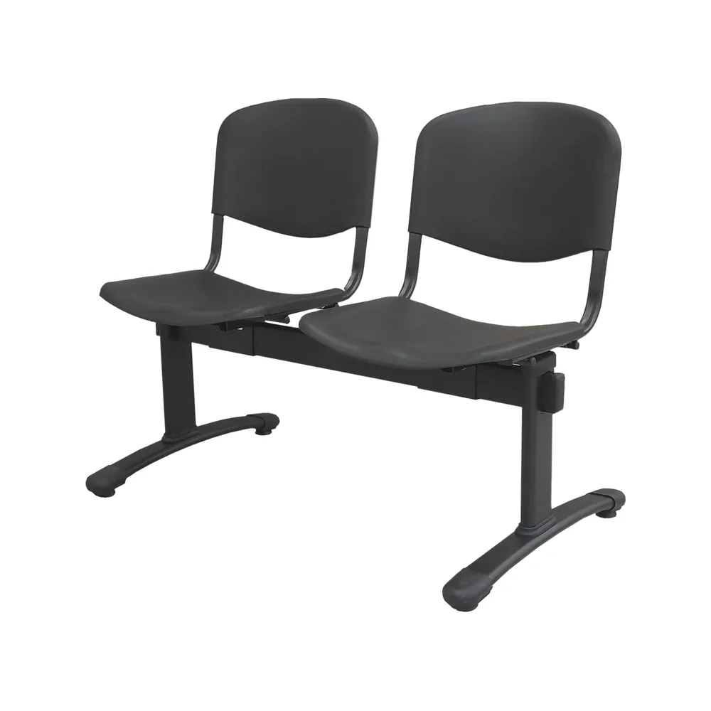 Banqueta ISO Split 2 PP Negro - Imagen 4