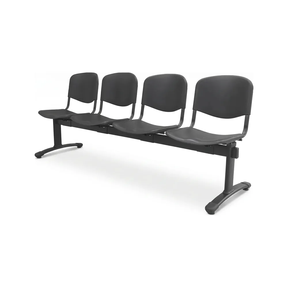 Banqueta ISO Split 4 PP Negro Negro