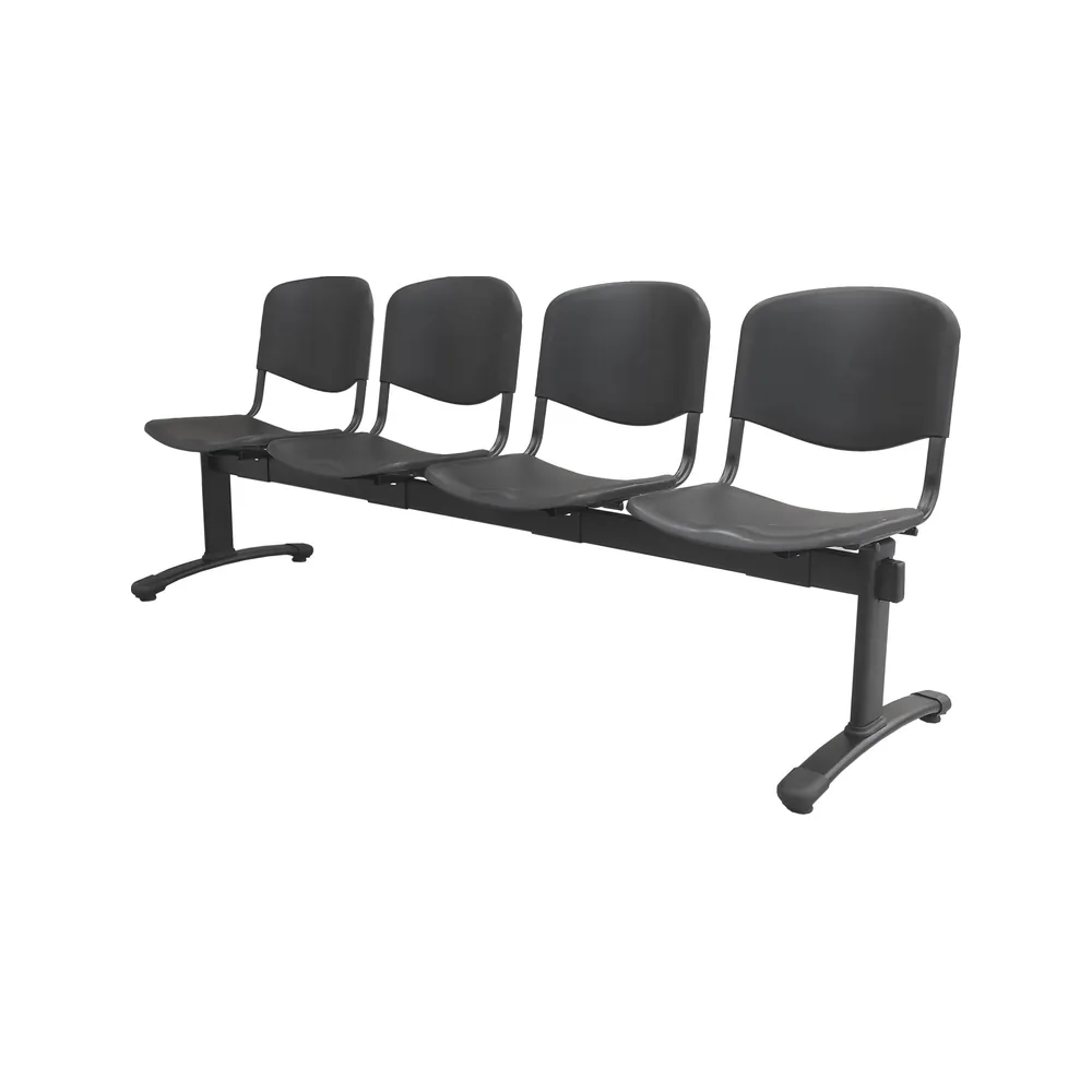 Banqueta ISO Split 4 PP Negro Negro - Imagen 4
