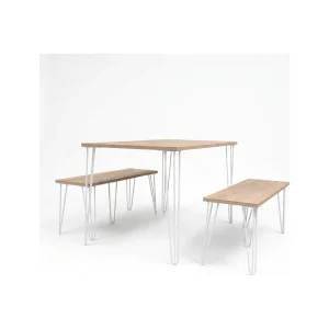 Set Comedor 120 cm Vintage Jerez